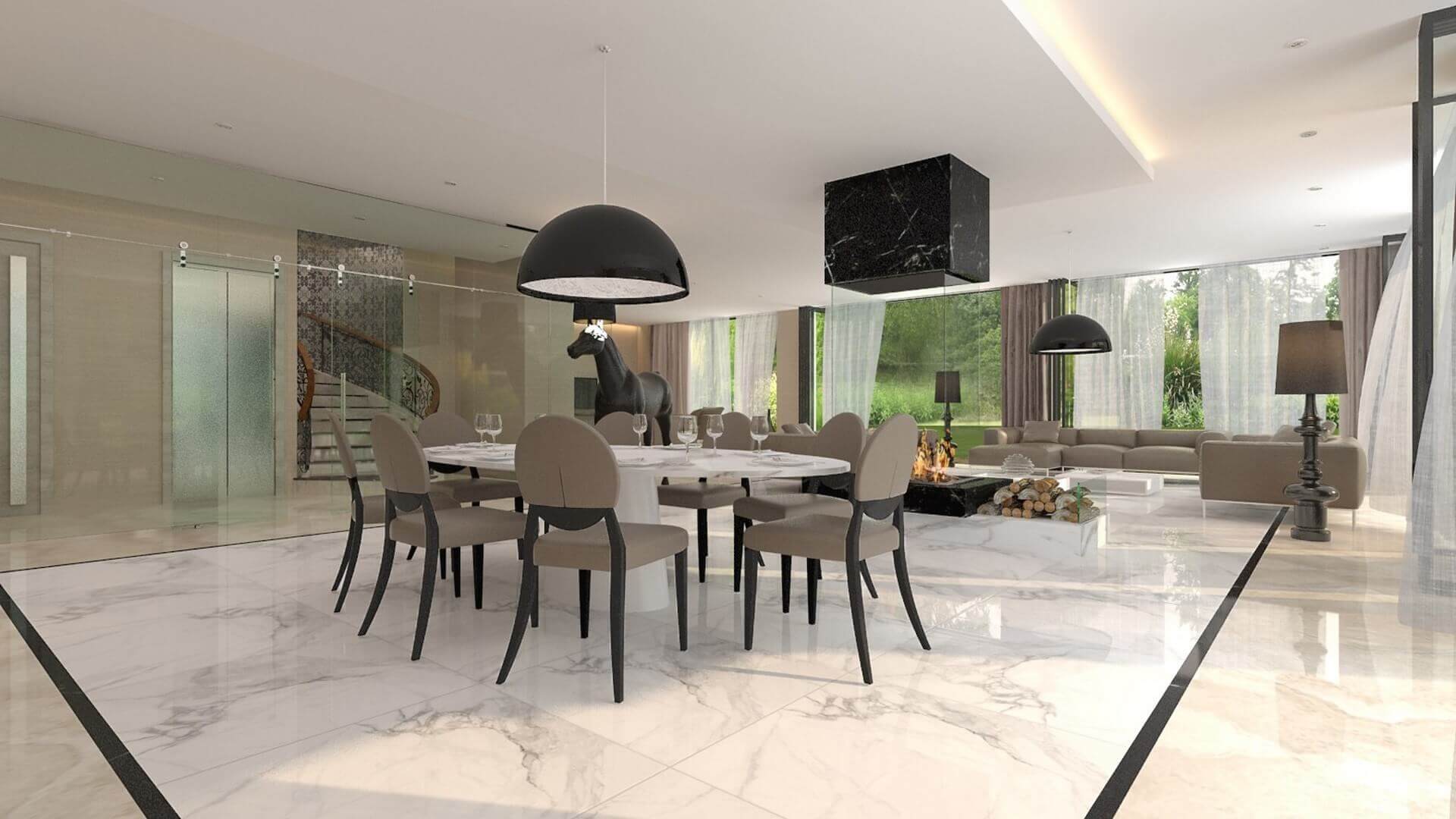 Binsesin Sitesi Villa, Ümitköy, Ankara, Konutlar