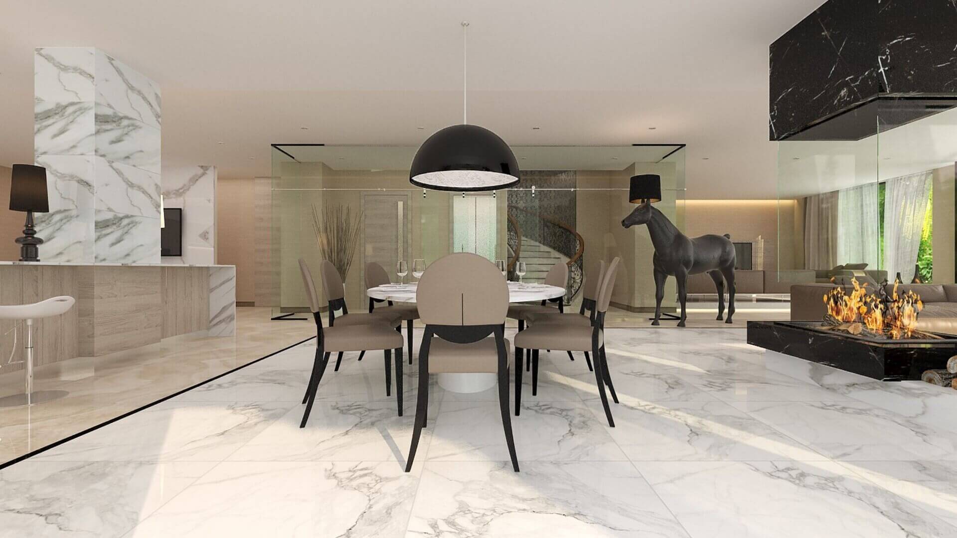 Binsesin Sitesi Villa, Ümitköy, Ankara, Konutlar