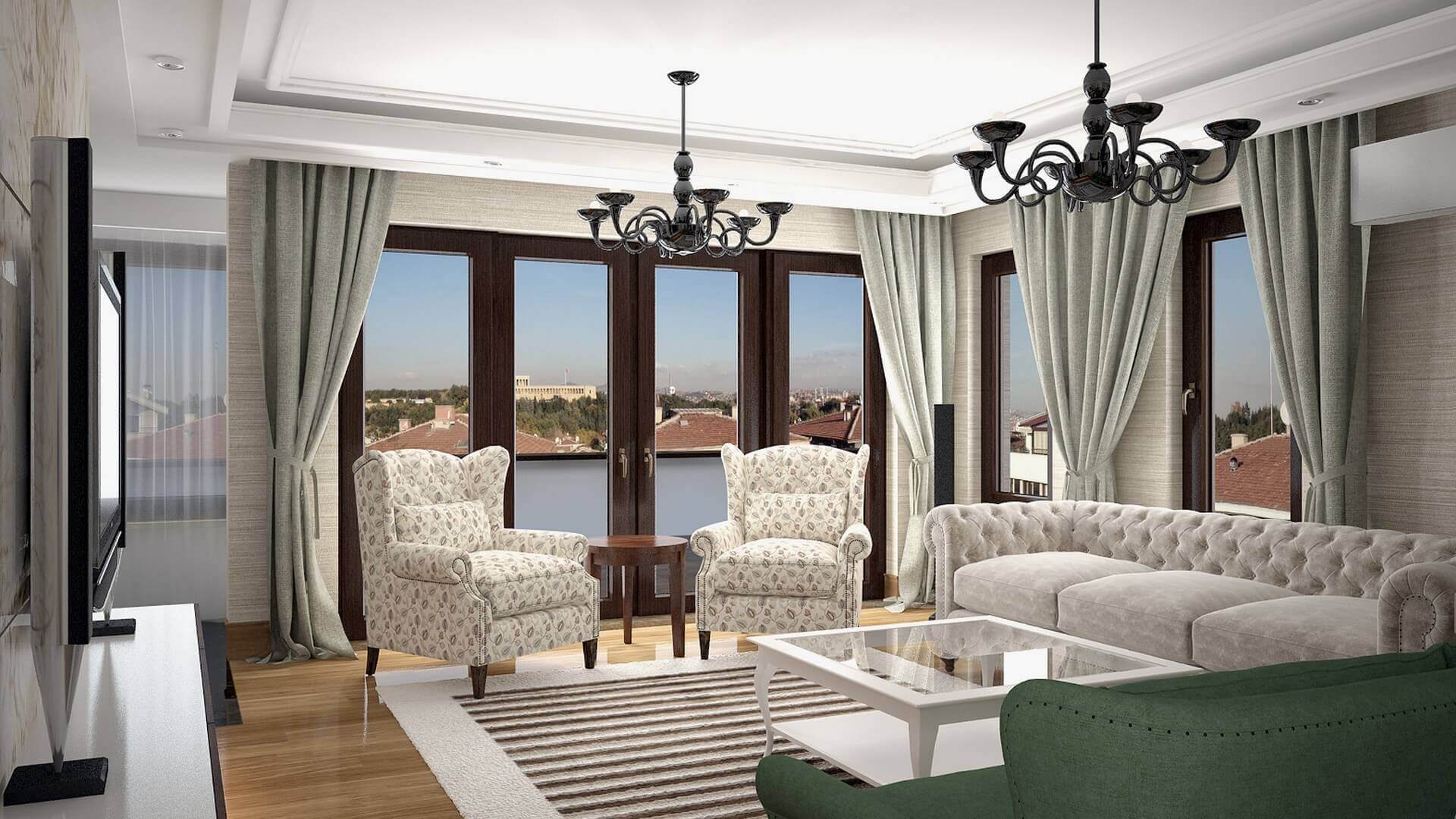C. Tombuloğlu Dairesi, Bahçelievler, Ankara, Konutlar