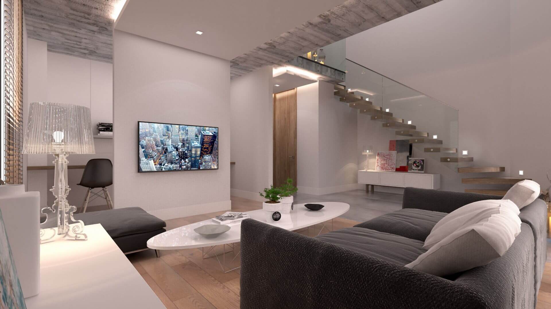 Loft Daire Tasarımı, Anıttepe, Ankara, Konutlar