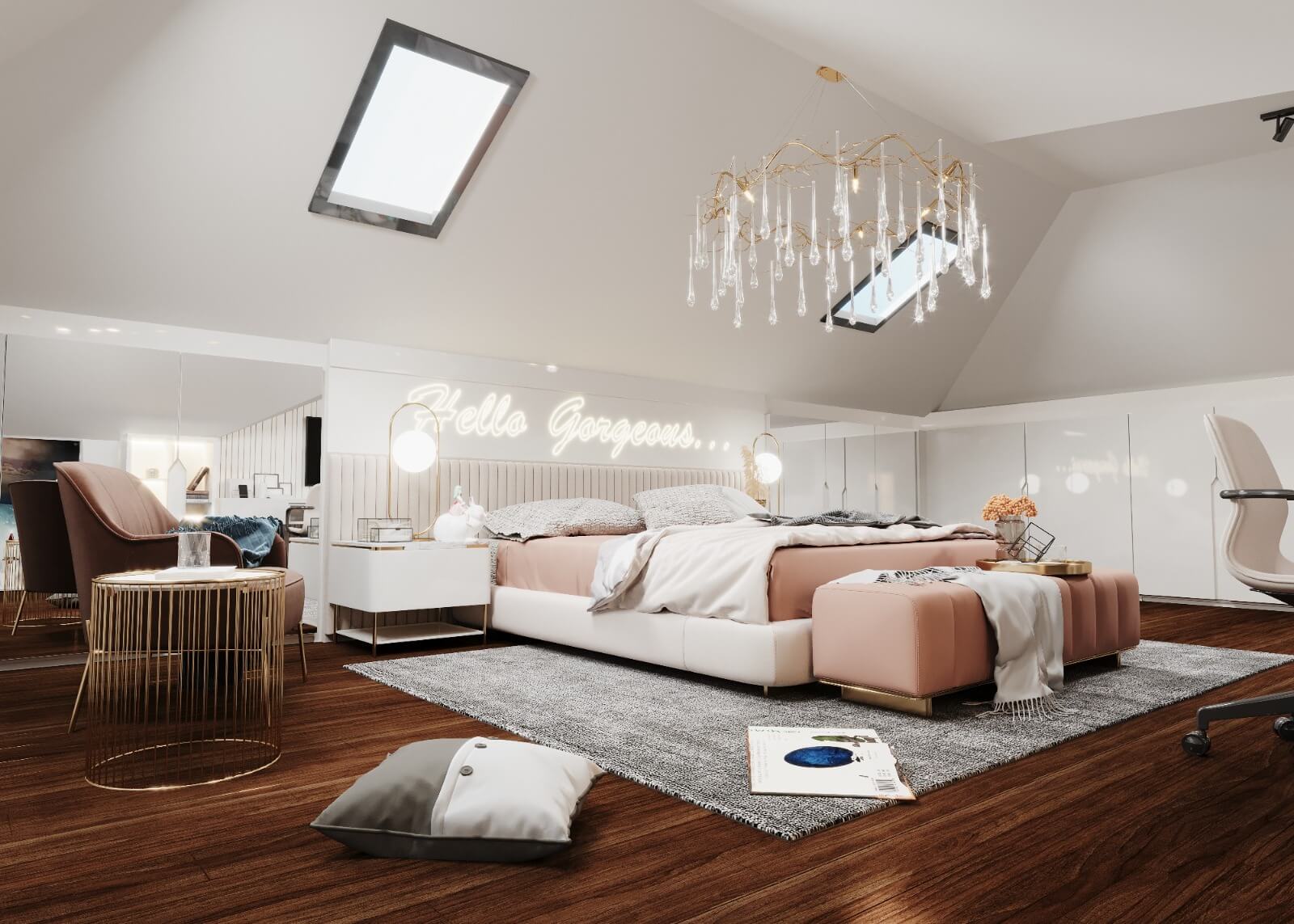 Villa İç Tasarım, Alacaatlı, Çayyolu, Ankara, Konutlar