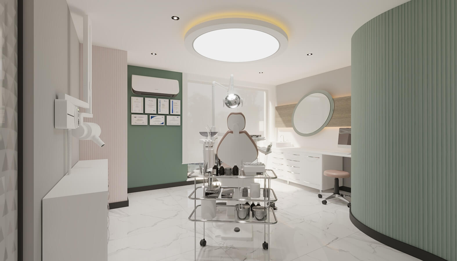 Ankara Diş Kliniği Tasarımı, Ümitköy, Ankara, Sağlık