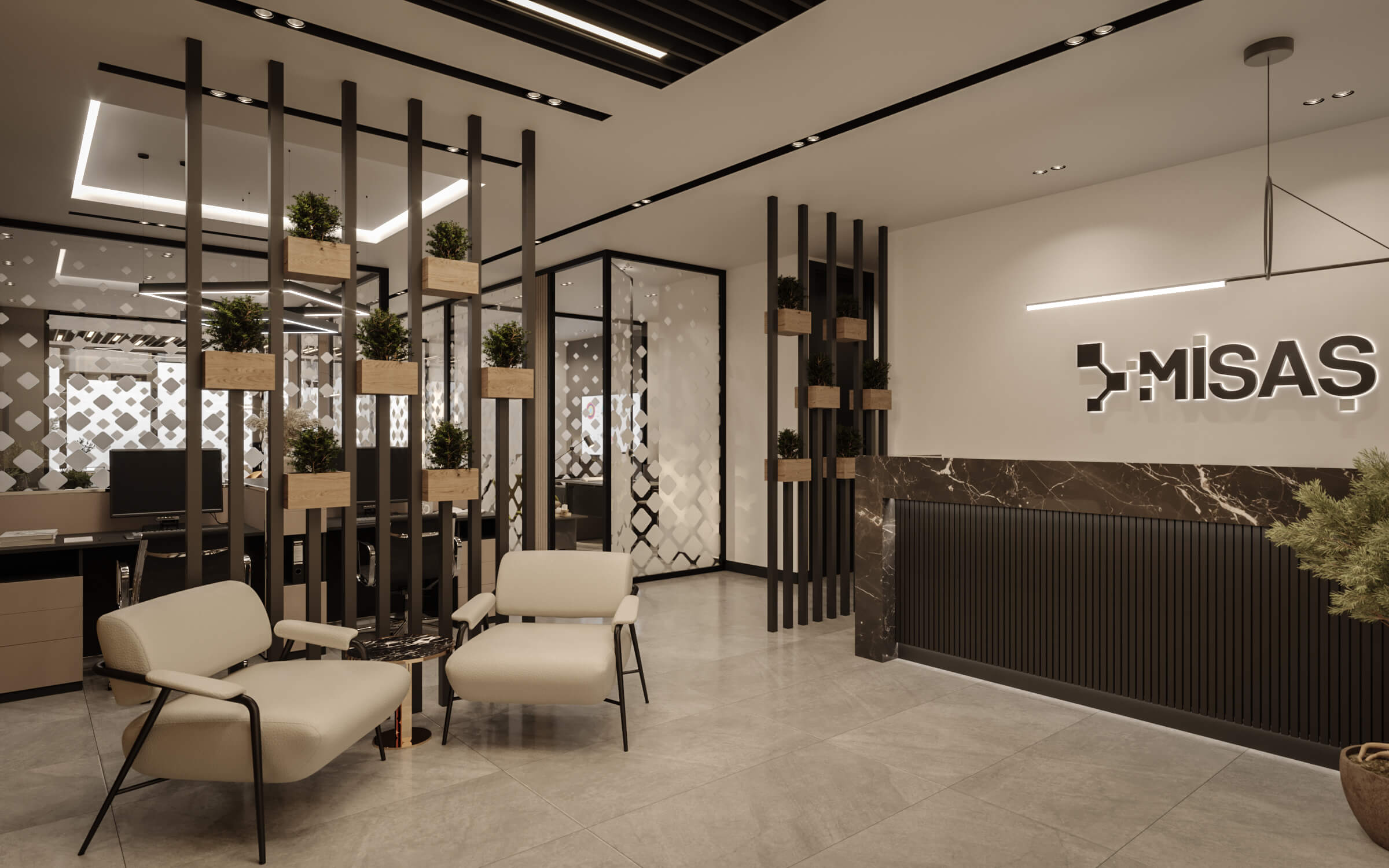 Yda Center Ofis Tasarımı, Yda Center, Söğütözü, Ankara, Ofisler
