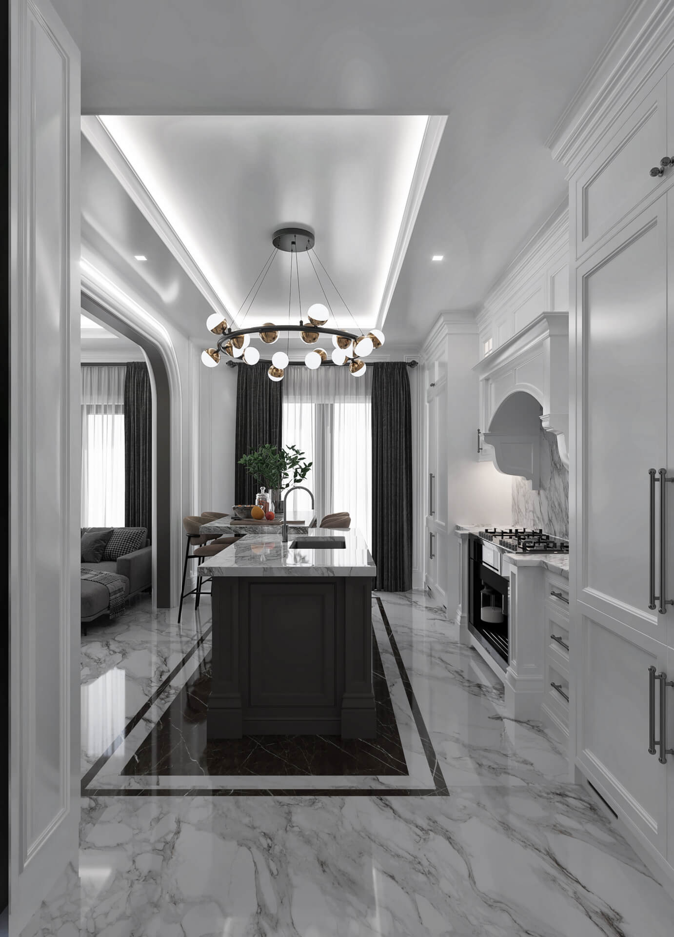 Dubleks Apartman Dairesi Tasarımı, Natura Yaşamkent, Çayyolu, Ankara, Konutlar