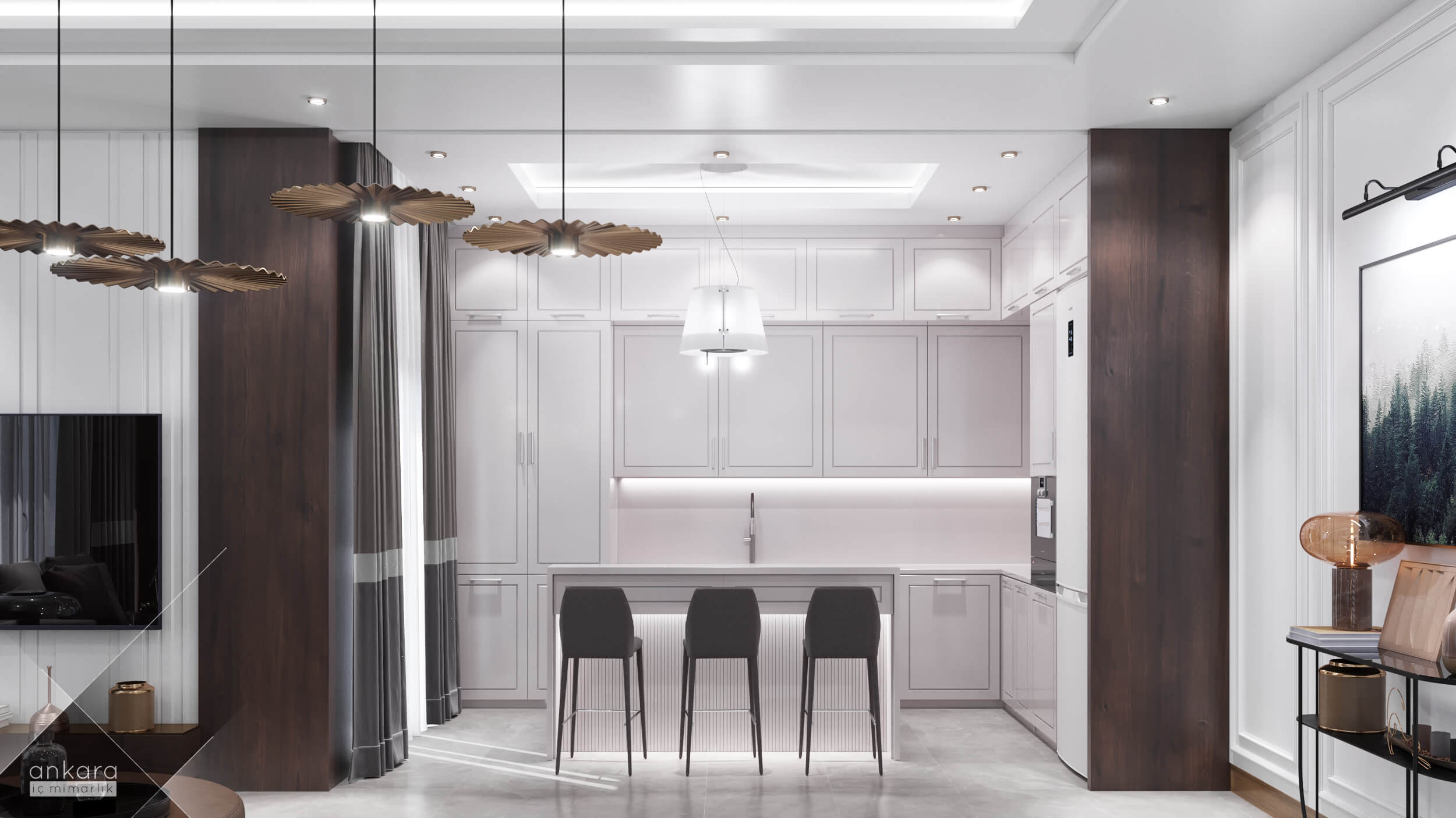 Park Caddesi Villa, Çayyolu, Ankara, Konutlar