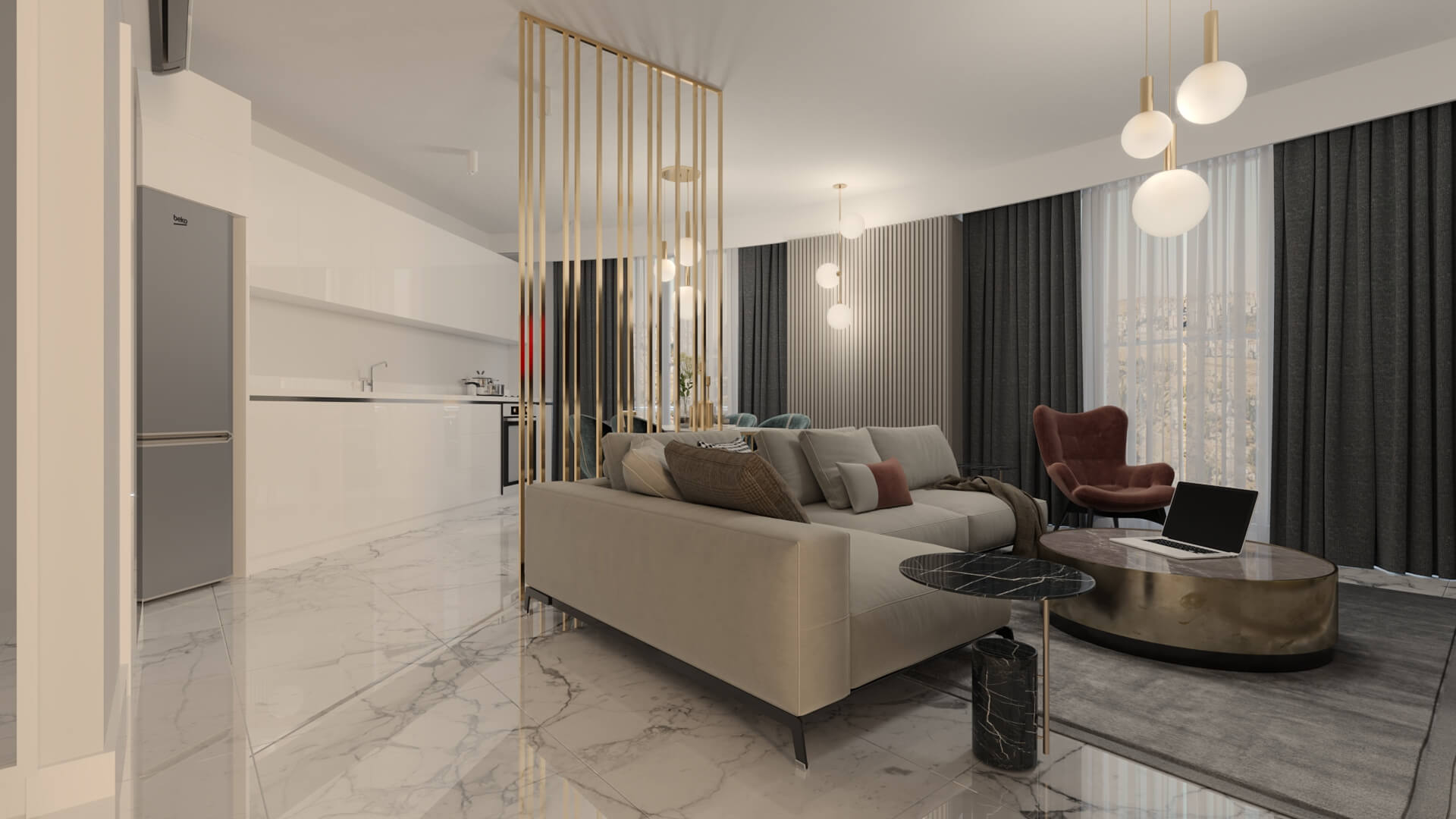 Sinpaş Ege Vadisi 2+1, Turan Güneş Bulvarı, Çankaya, Ankara, Konutlar