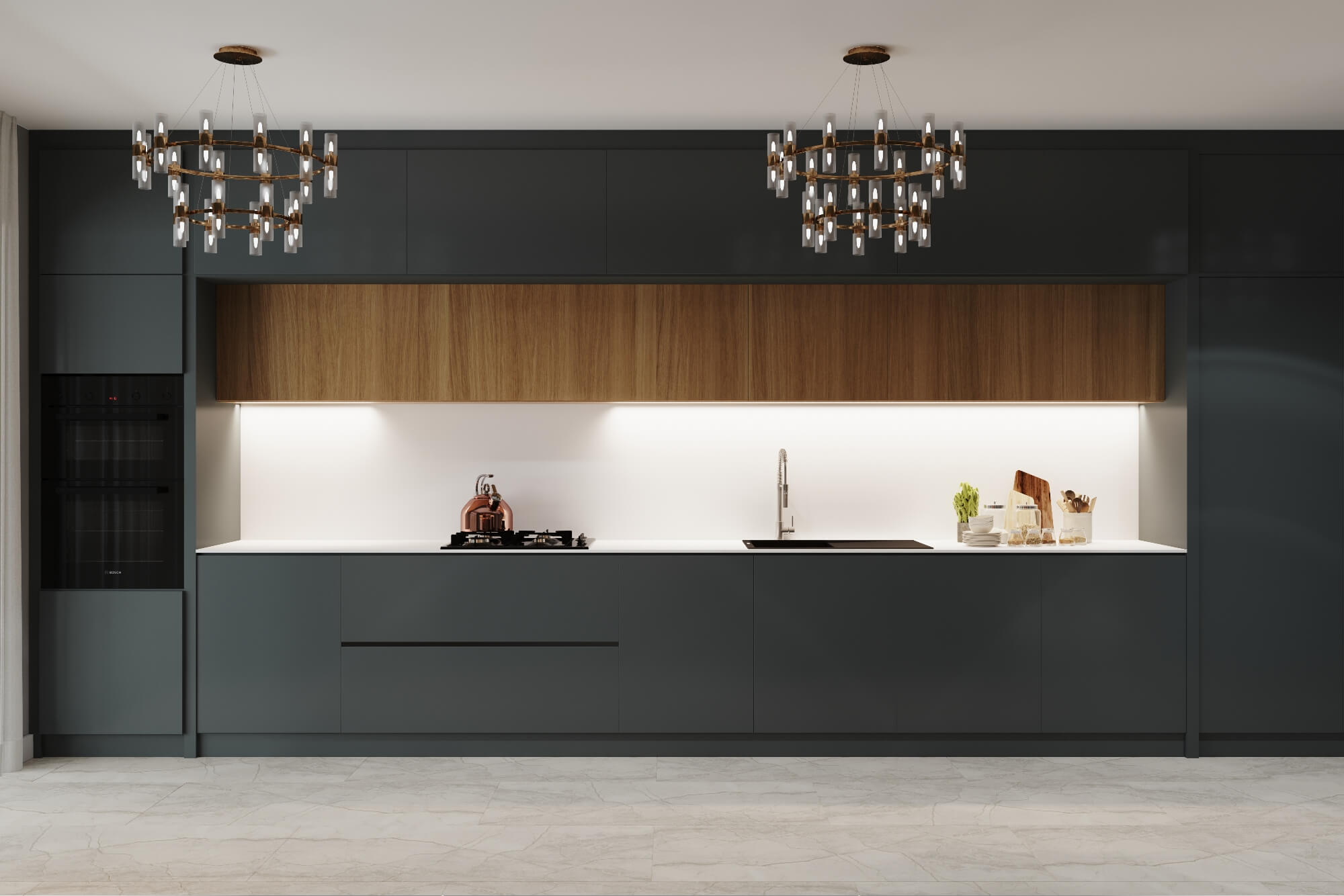 Büyük Apartman Dairesi Tasarımı, Can Atabilge, Çayyolu, Ankara, Konutlar