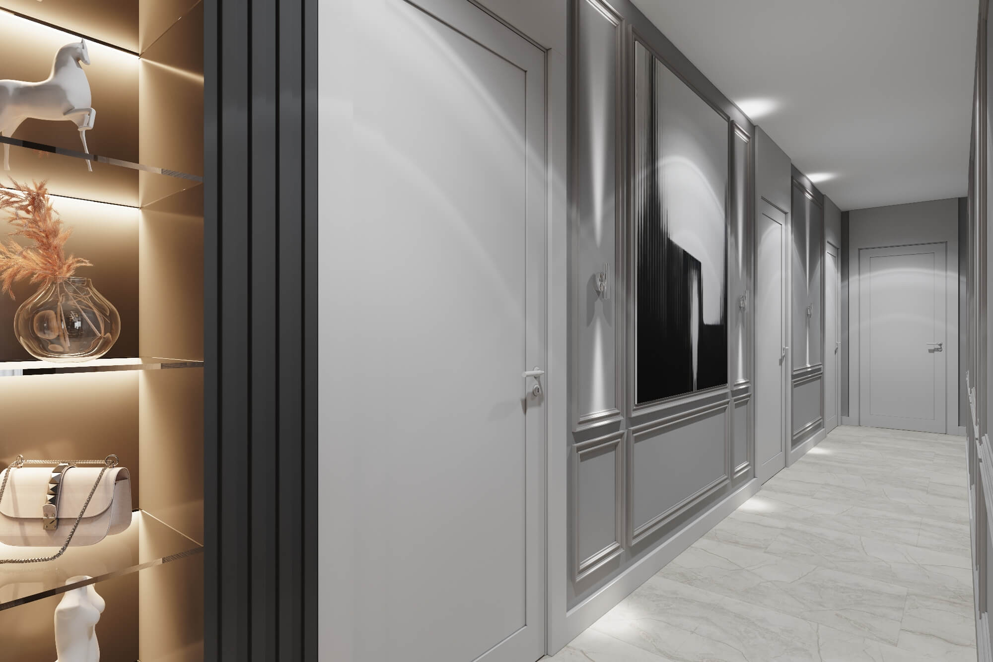 Büyük Apartman Dairesi Tasarımı, Can Atabilge, Çayyolu, Ankara, Konutlar
