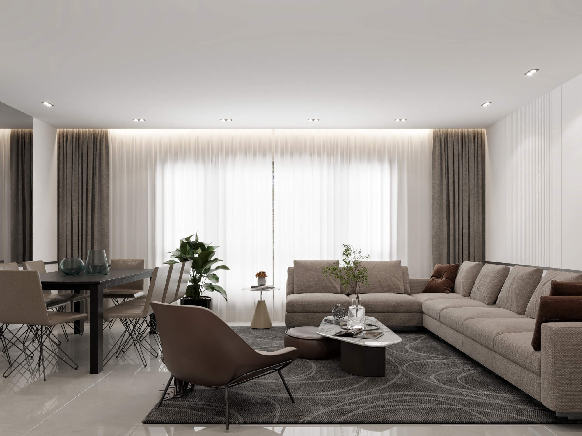 Kent İncek 4+1 Daire, Kent İncek, İncek, Ankara, Konutlar