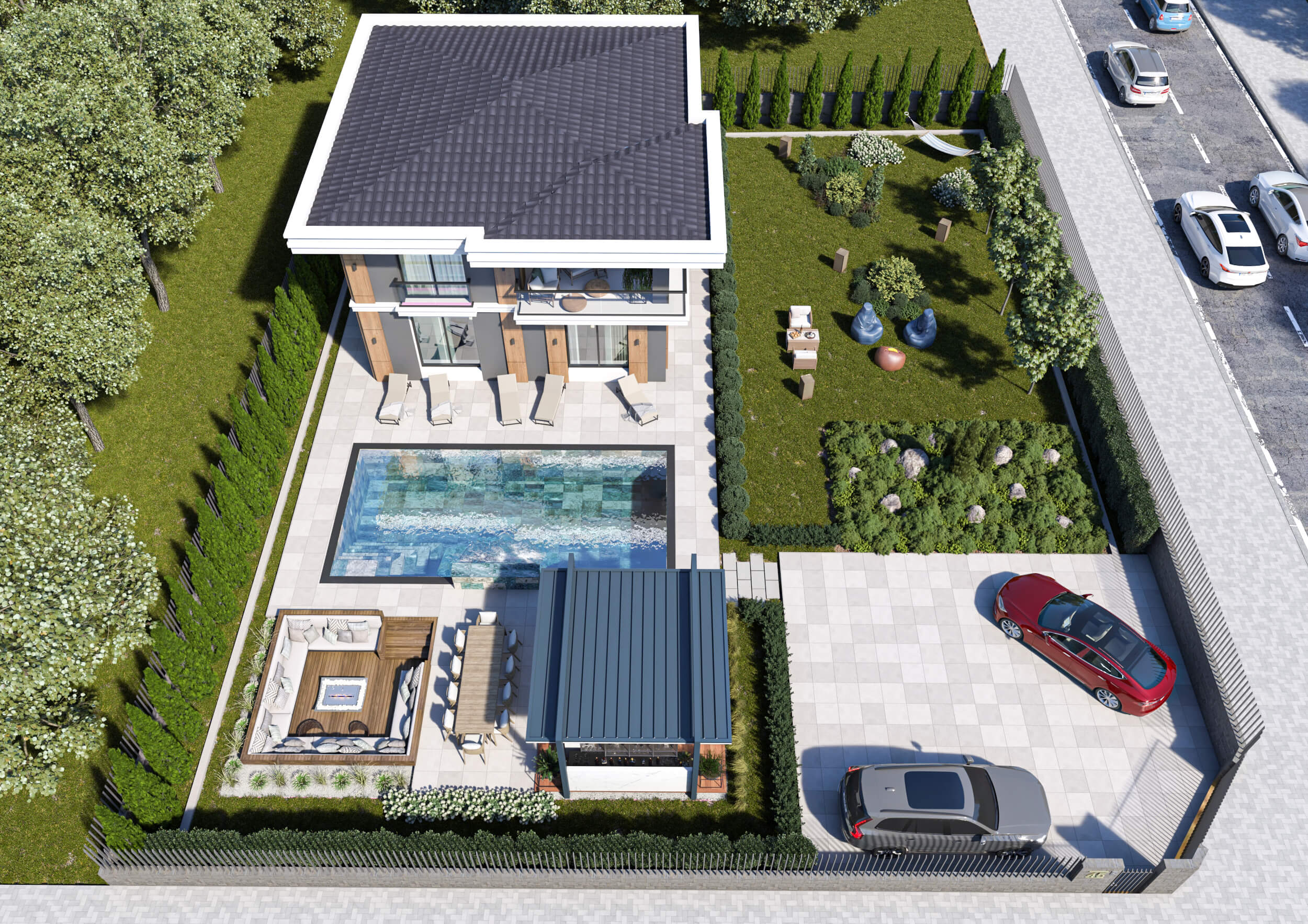 Temelli Villa, Temelli, Ankara, Konutlar