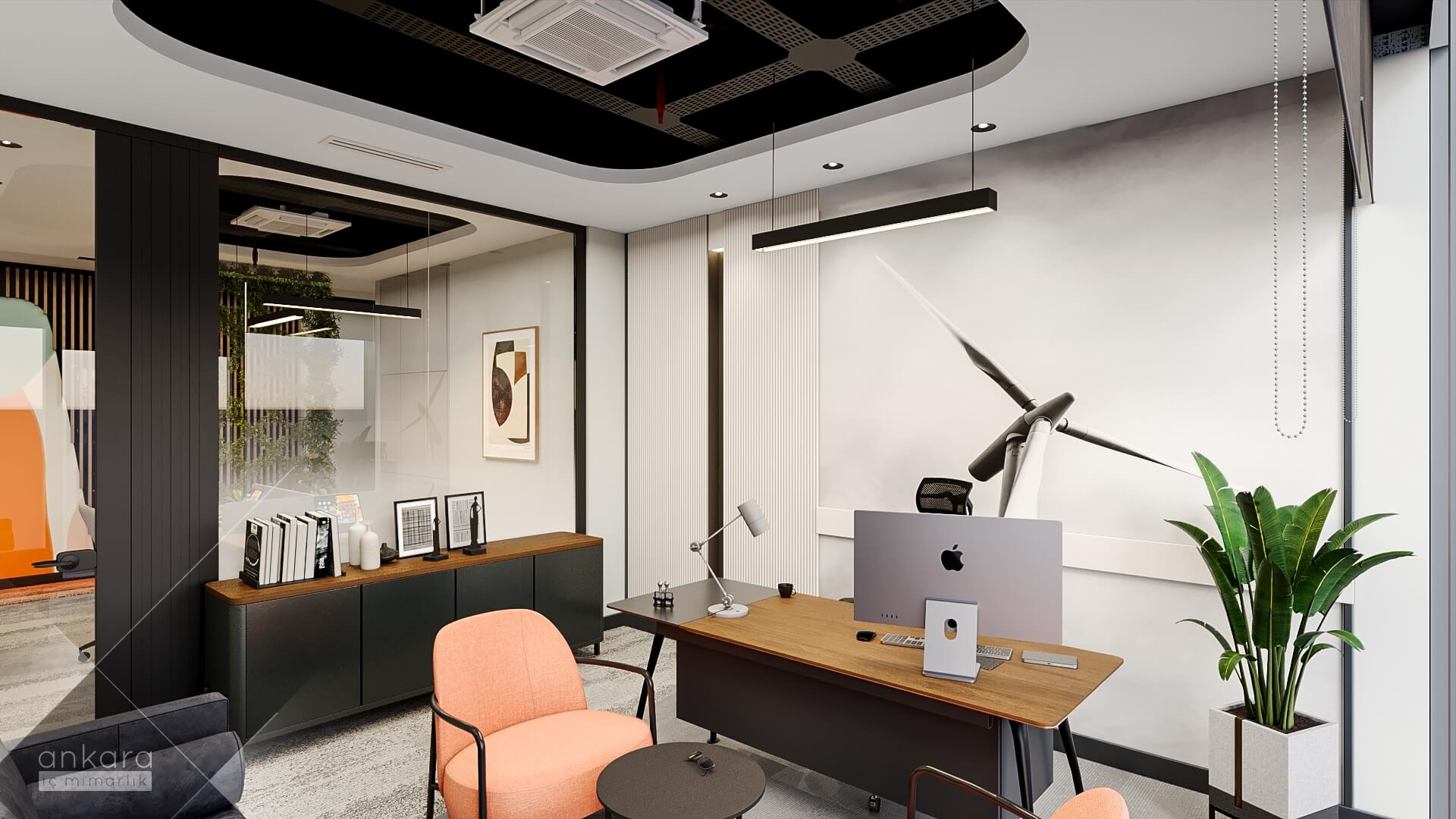 Yda Center Ofis - Davinci Enerji, Yda Center, Çukurambar, Ankara, Ofisler