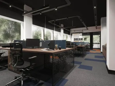Bilişim Şirketi Ofis Tasarımında Teknoloji Odaklı Yaklaşımlar