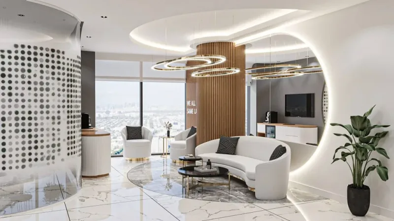Doctor's Office Design, horizontal interior
