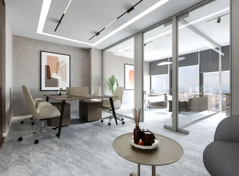 Cubes Ankara - Eb Office, horizontal interior