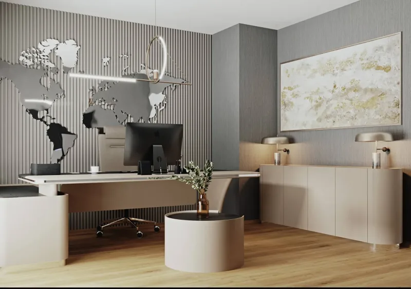 Sisa Kule Office Design, horizontal interior