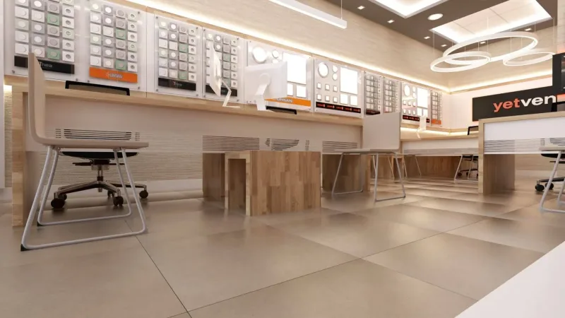 Yetven Elektrik / Ulus, horizontal interior