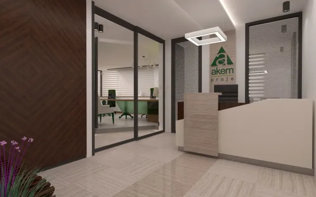 What are the elements to be considered in office design?