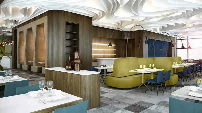 Tbilisi Steakhouse, horizontal interior