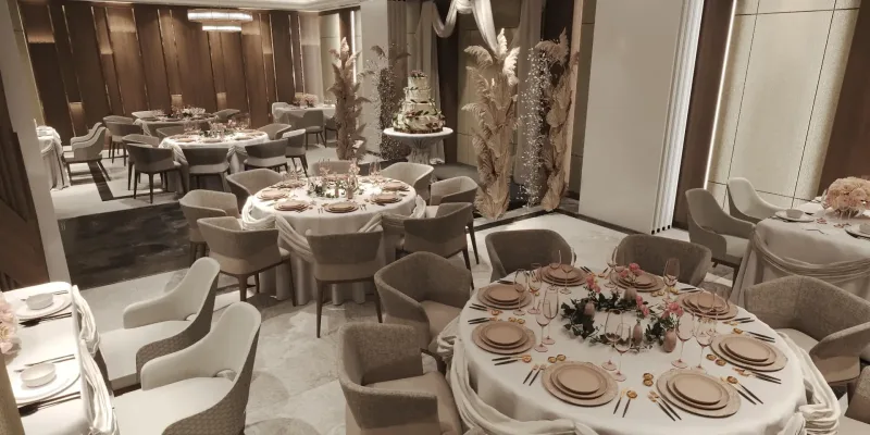Kocaeli Balo Salonu, yatay iç mekân