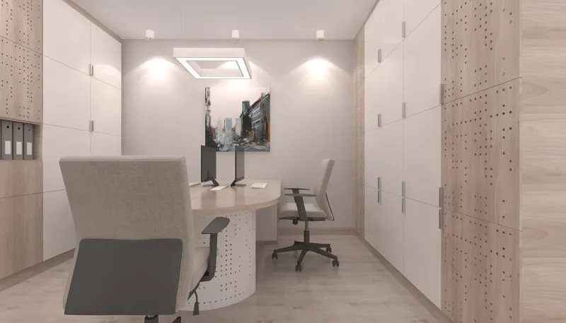 And Spica Certified Public Accountant Office, horizontal interior