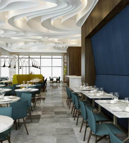 Tiflis Steakhouse - Restoran tasarımı | lüks restoran tasarımı