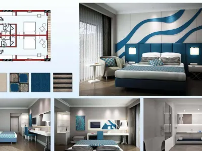 Erbil Sheraton, Irak – Otel Odası Tasarımları (Erbil, Irak) - Görsel 3 Erbil Sheraton, Irak – Otel Odası Tasarımları (Erbil, Irak) - Görsel 3
