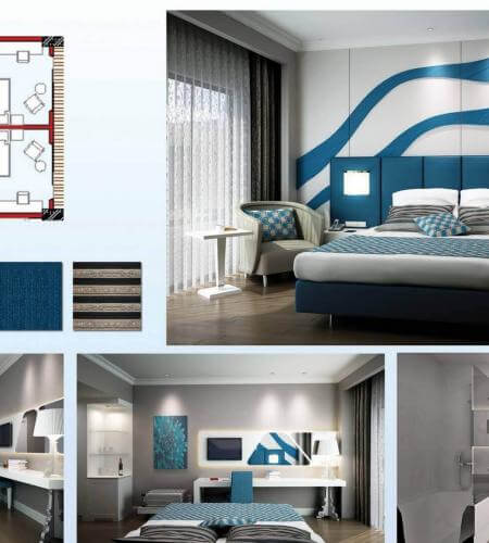 Otel odası tasarımları Detayı - Otel odası tasarımları | lüks otel odası tasarımları