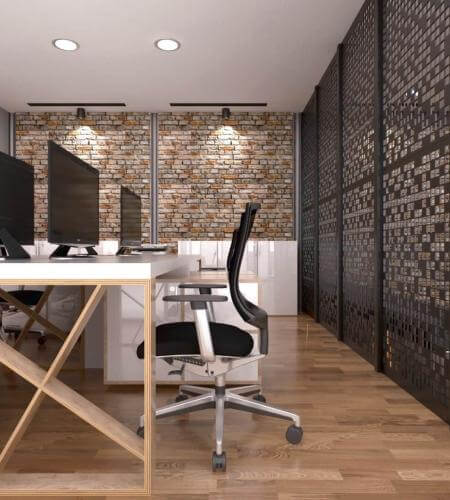 Ofis giriş dekorasyonu Detayı - Ofis giriş dekorasyonu | Ankara iç mimarlık