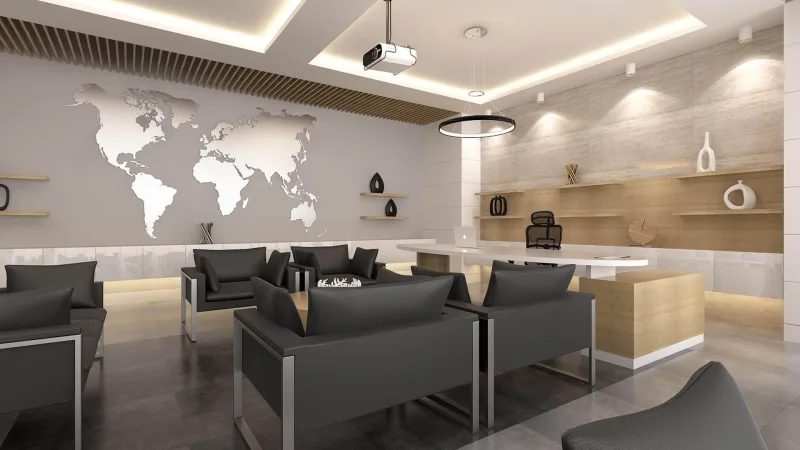 Manager office, Ankara interior design, Classic office designs, Modern office interior design