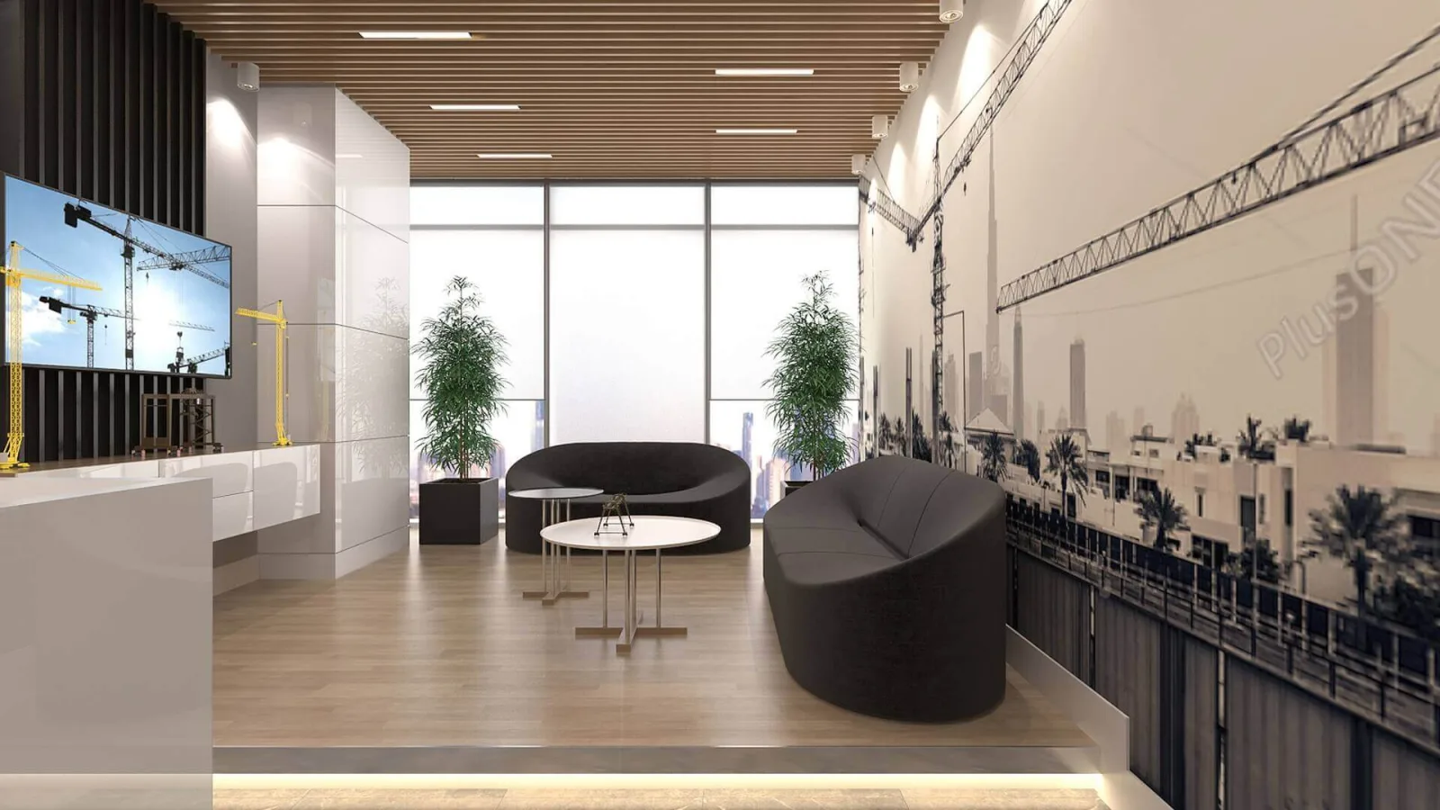Waiting area, Ankara interior design