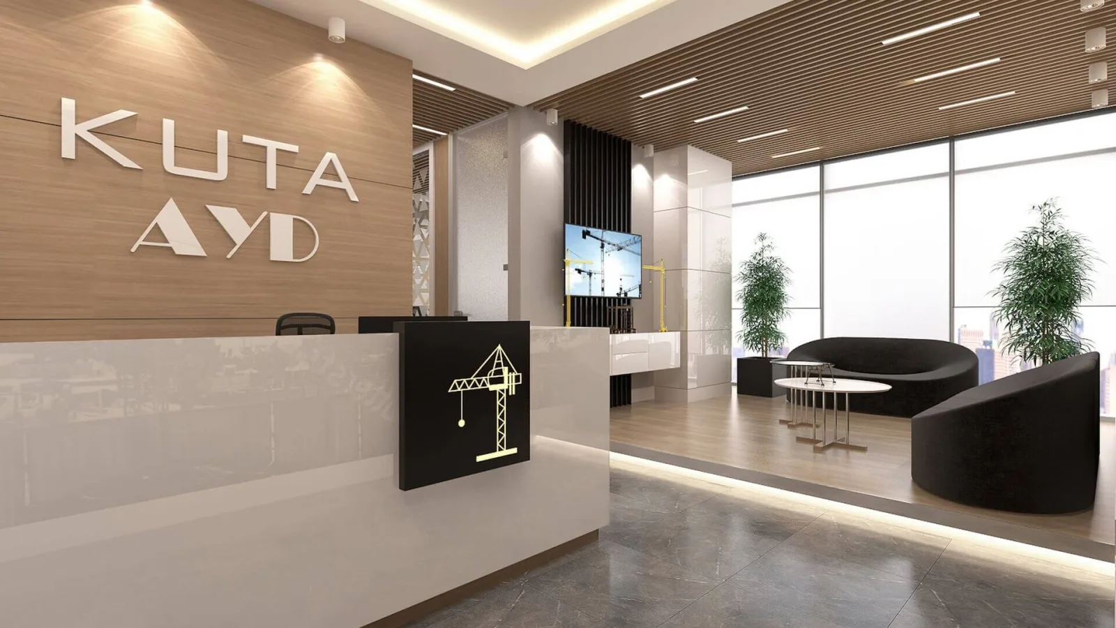 Waiting area, Secretary, Ankara interior design