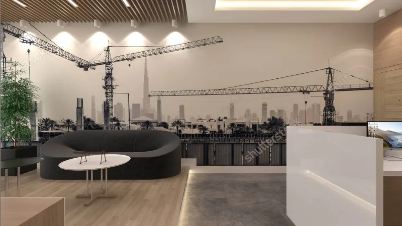 Waiting area, Ankara interior design, Classic office designs, Modern office interior design