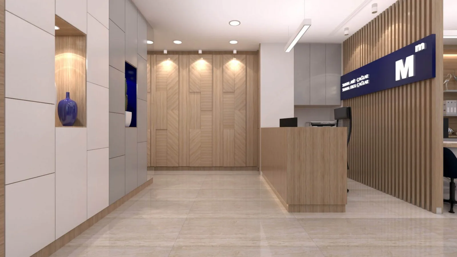 Secretary, Ankara office decoration companies, Manager office, Law office design, Office entrance decoration