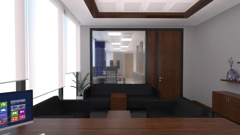 Manager office, Ankara office decoration companies, Law office design, Office entrance decoration
