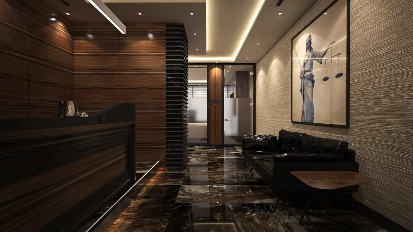 Executive room designs, Law office design, Luxury office decoration ankara, Waiting area