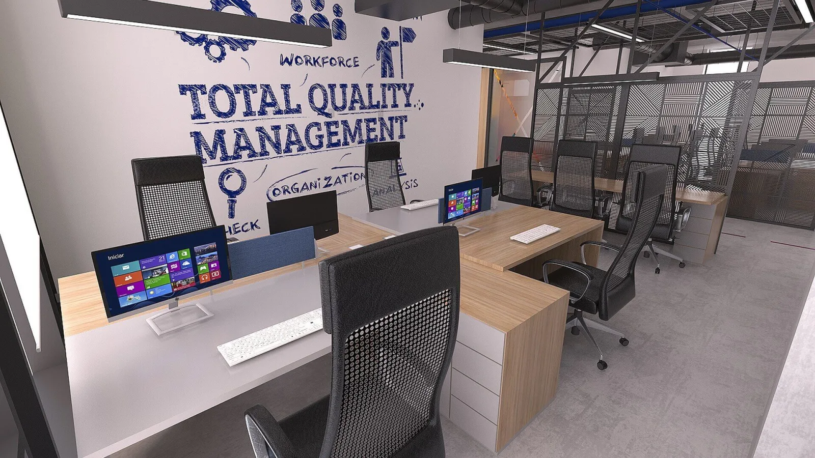 Simple office designs, Small office designs