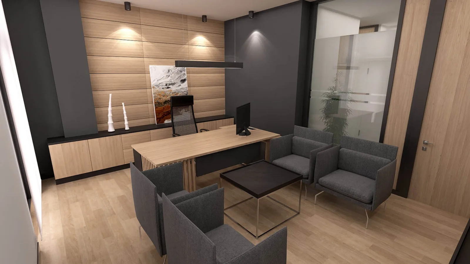 Office design ankara, Open office designs, Law office design