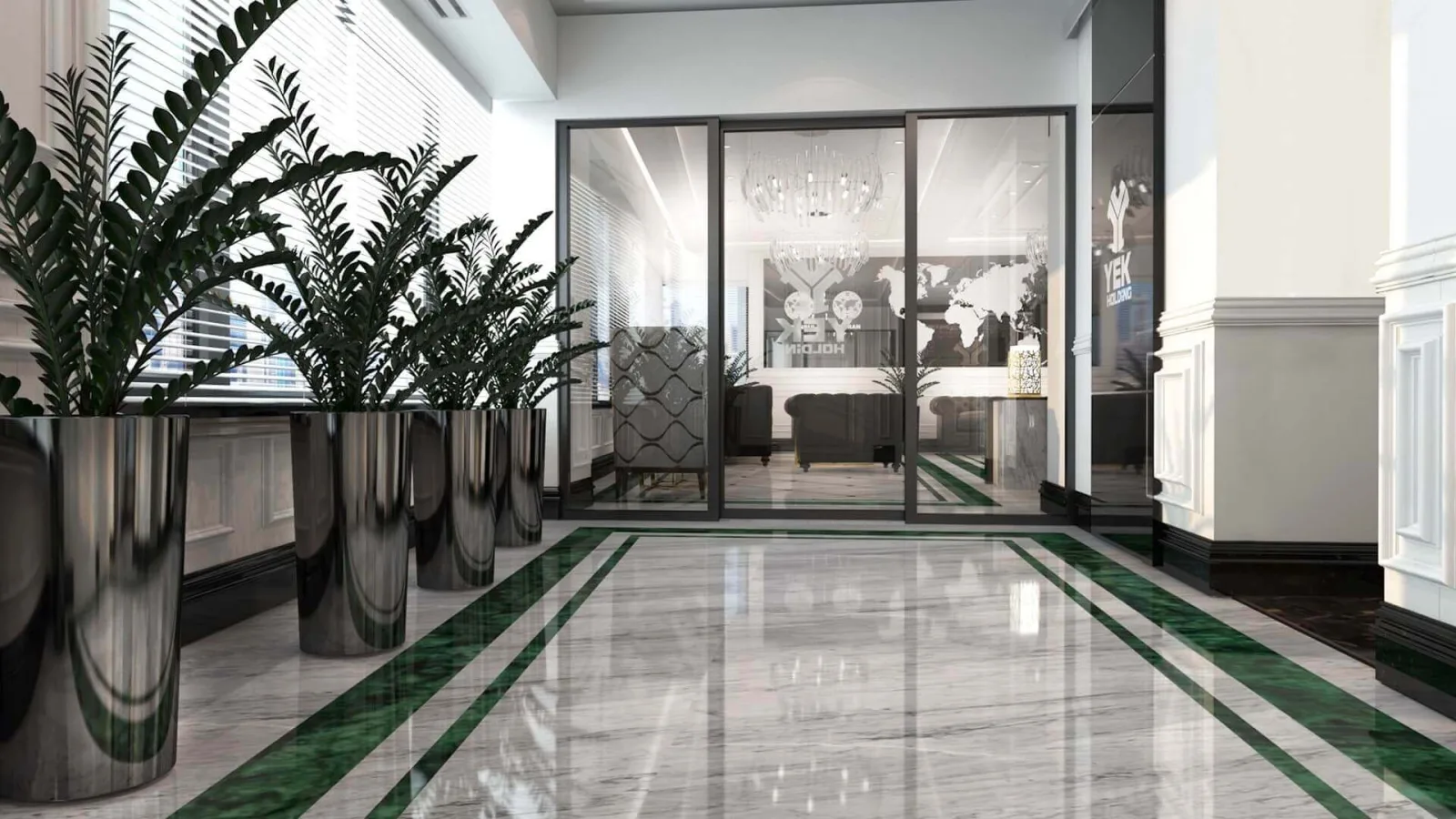 Secretary, Waiting area, Office design ankara, Executive room designs, Office ceiling designs, Office decoration firms
