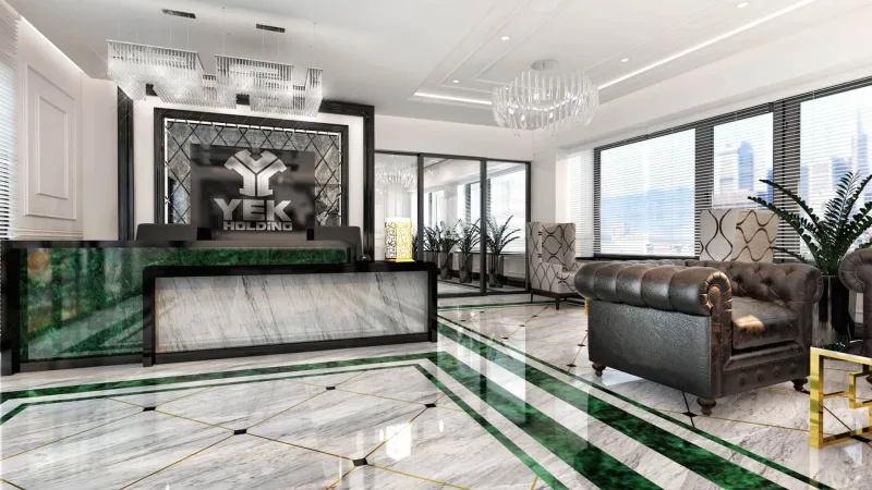 Secretary, Waiting area, Office design ankara, Executive room designs, Office ceiling designs, Office decoration firms