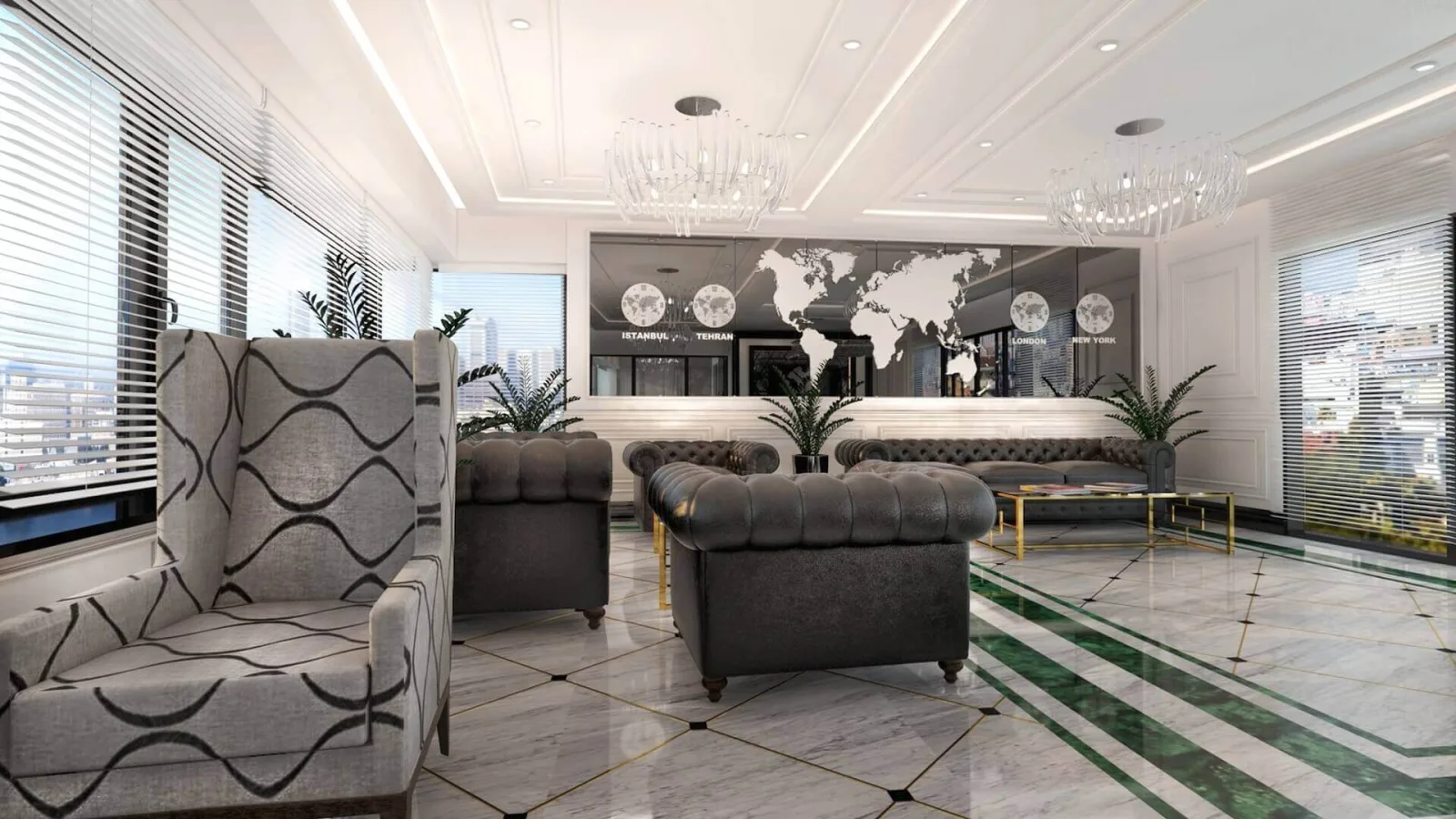 Waiting area, Office design ankara, Executive room designs, Office ceiling designs, Office decoration firms