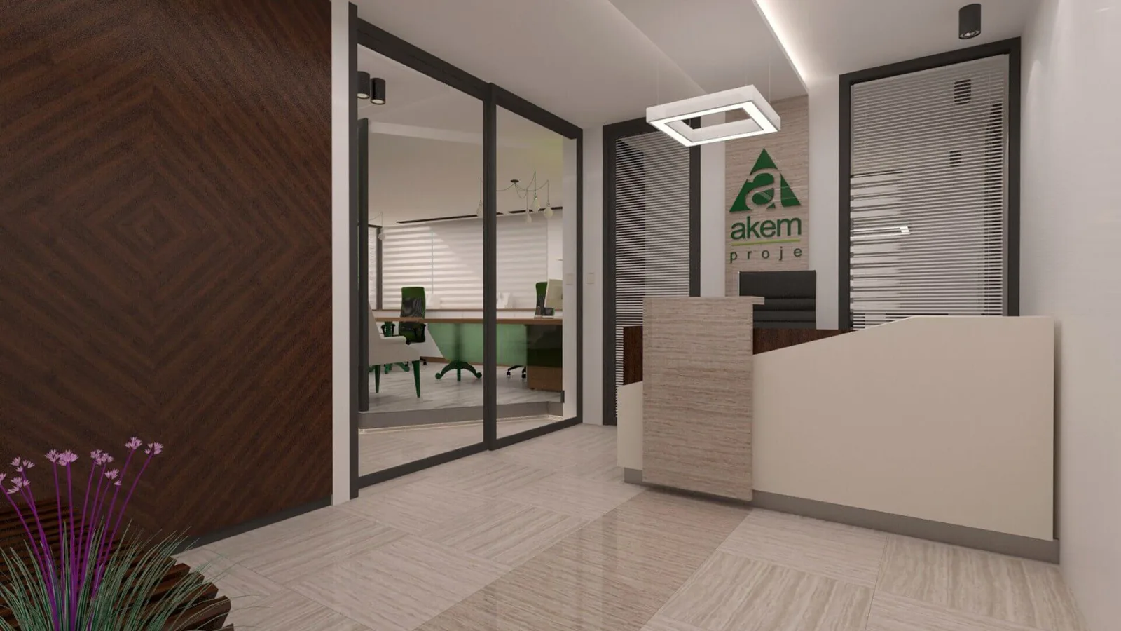 Secretary, Ankara interior design, Ankara interior design, Law office design