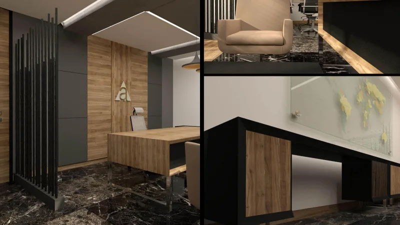 Ankara interior design, Modern office interior design, Law office design