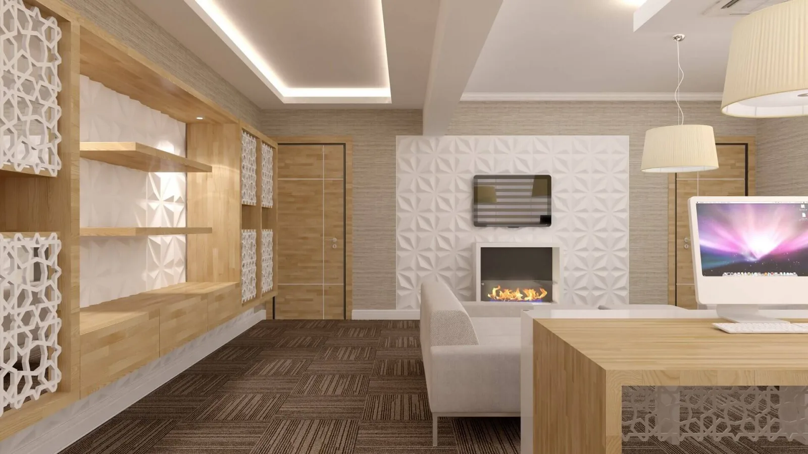 Manager office, Ankara modern office designs, Office decors, Office design ankara