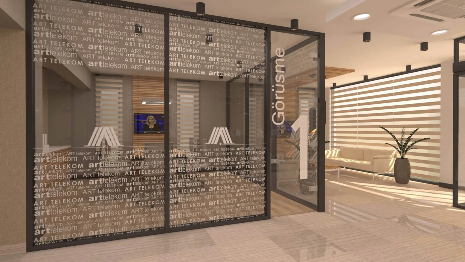 Ankara modern office designs, Office decors, Office design ankara