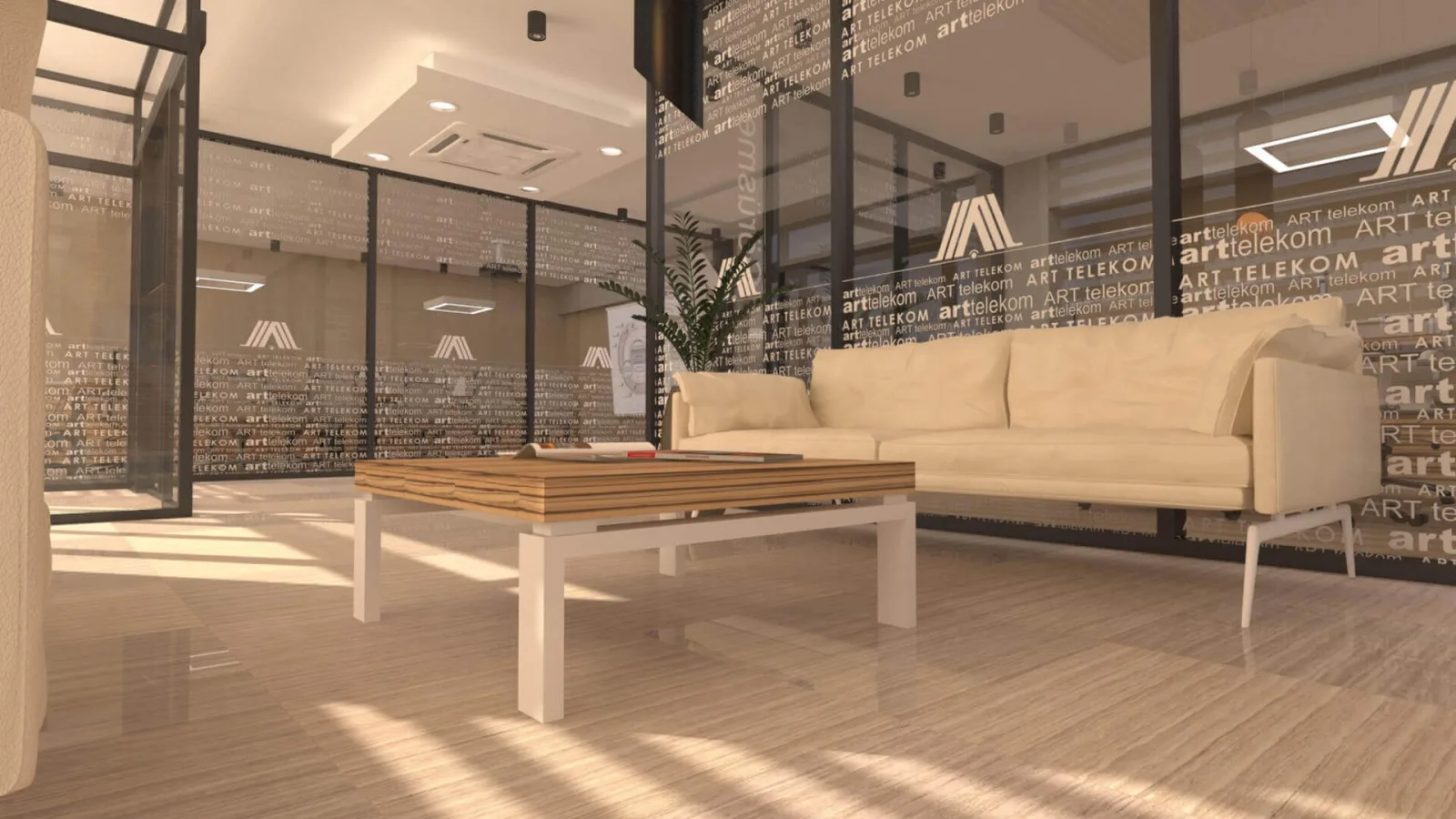 Waiting area, Ankara modern office designs, Office decors, Office design ankara