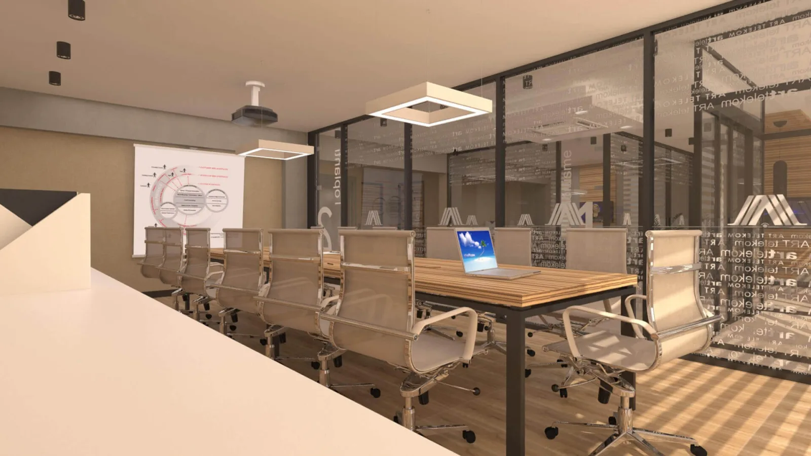 Ankara modern office designs, Office decors, Office design ankara