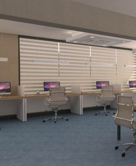 Açık ofis Detayı - Açık ofis | modern ofis mimarisi