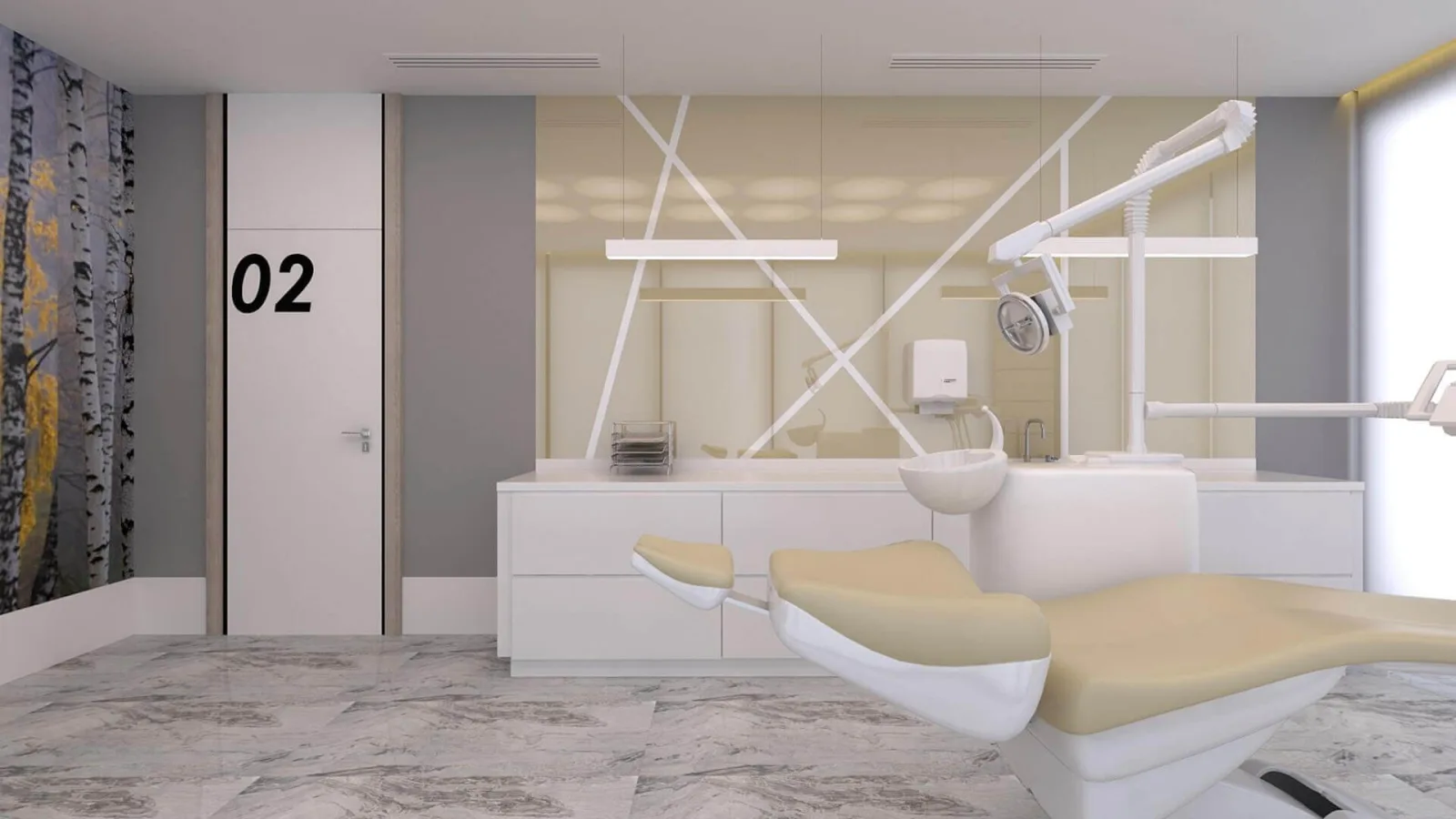 Dental Clinic Design, Mahall Ankara, Eskişehir Yolu, Ankara, Healthcare