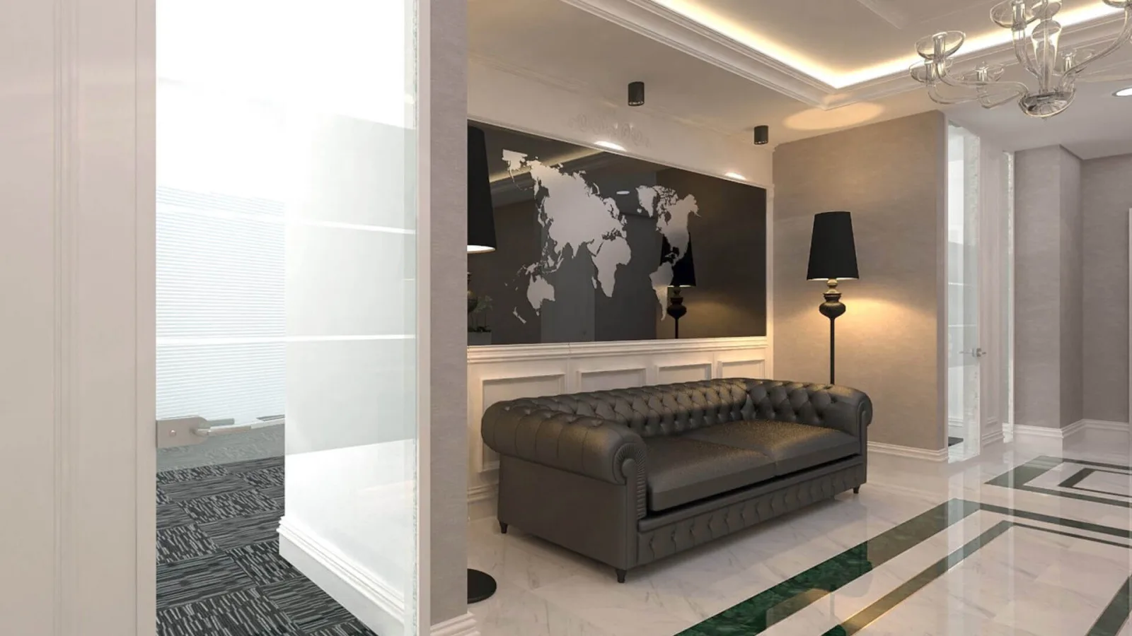 Ankara interior design, In-office design, Law office design