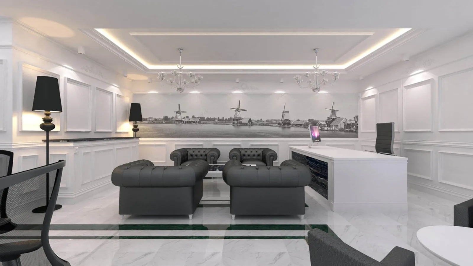 Ankara interior design, In-office design, Law office design